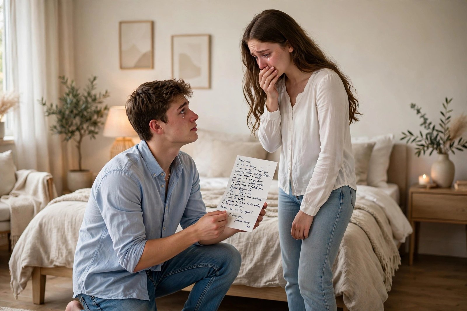 Emotional Sorry Paragraph for GF